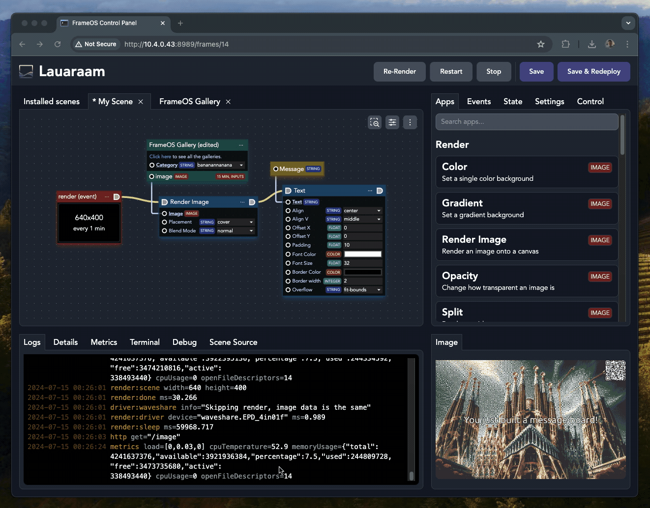 Cache controls